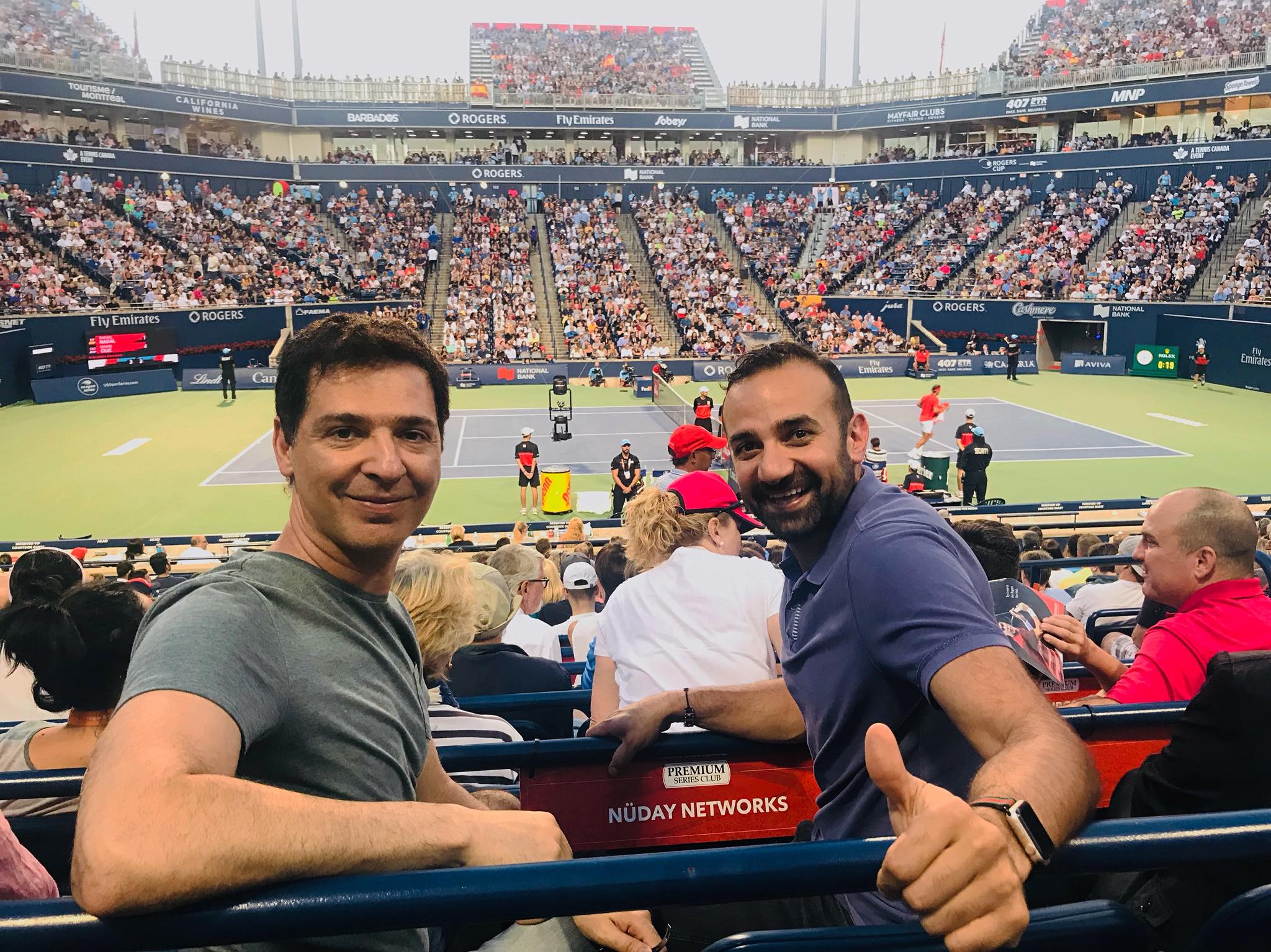 Nuday at Rogers Cup 2018