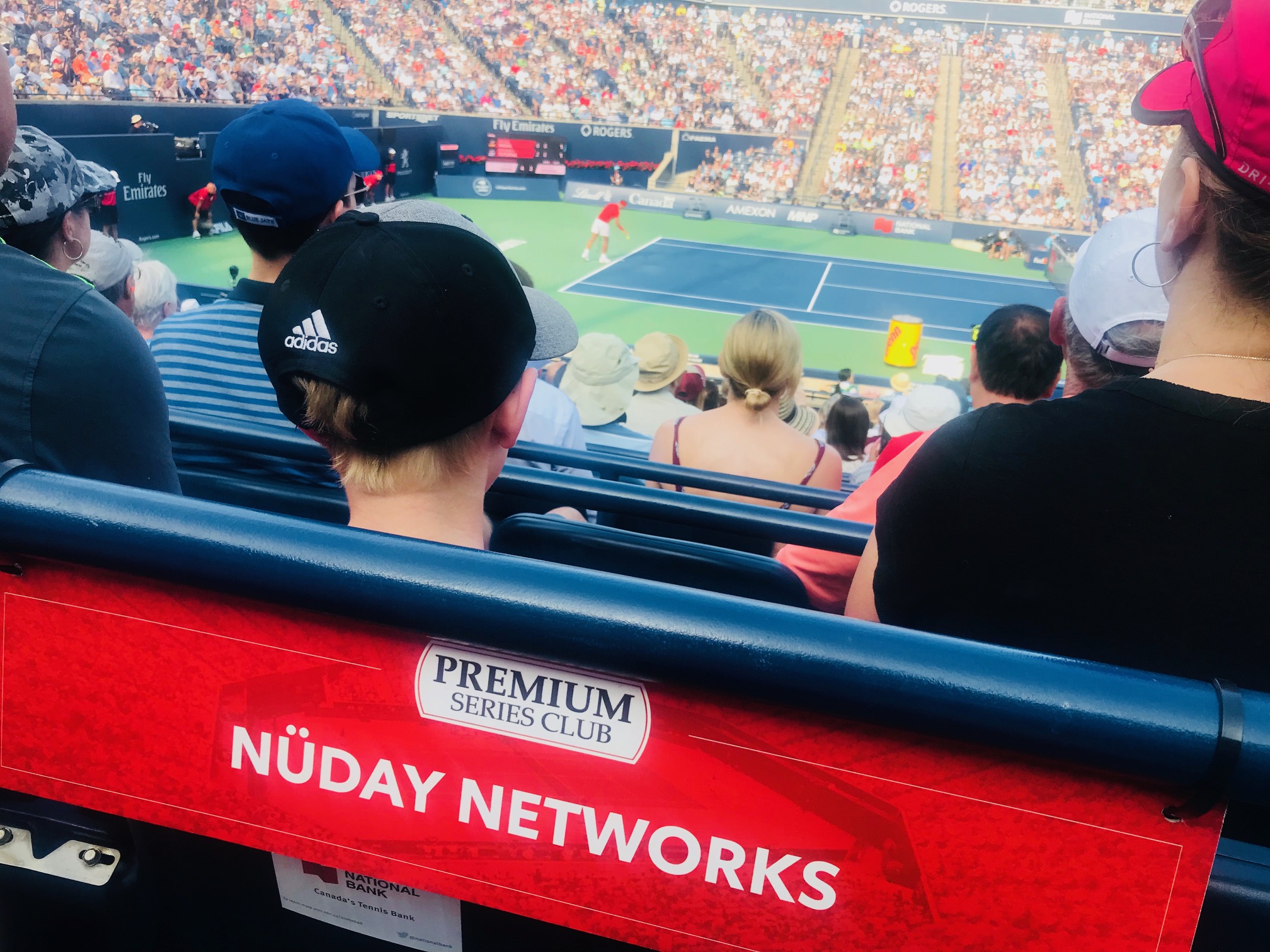 Nuday at Rogers Cup 2018